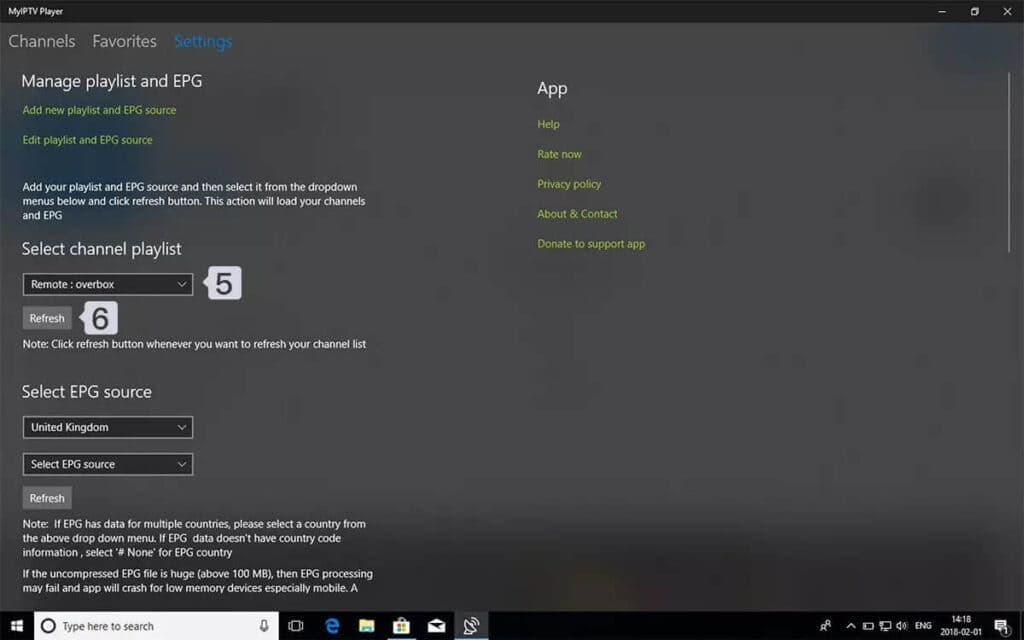 PC și laptop Windows: Selectează lista de încărcat